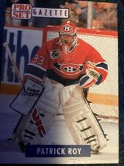 Patrick Roy Hockey Cards 1991 Pro Set Gazette Prices