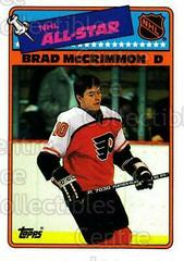 Brad McCrimmon #10 Hockey Cards 1988 Topps Stickers Prices