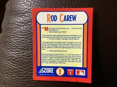 Rod Carew Baseball Cards 1990 Score Magic Motion Trivia Prices