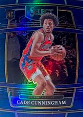 Cade Cunningham [Blue] #11 Basketball Cards 2021 Panini Select Prices