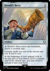 Herald's Horn #280 Magic Lord of the Rings Commander Prices