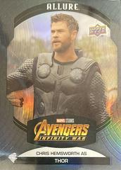 Chris Hemsworth as Thor [Storm] #75 Marvel 2022 Allure Prices