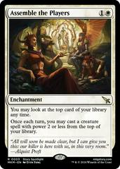Assemble the Players [Foil] #3 Magic Murders at Karlov Manor Prices