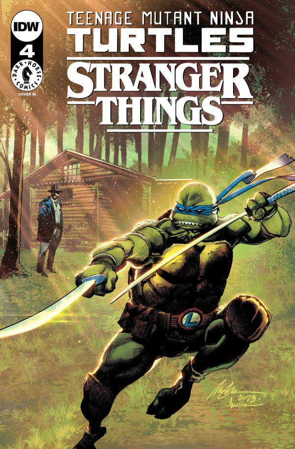 Teenage Mutant Ninja Turtles x Stranger Things [1:50 Alburquerque] #4 (2023) Comic Books Teenage Mutant Ninja Turtles x Stranger Things