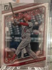 Anthony Rendon [Rapture] #D-8 Baseball Cards 2022 Panini Donruss Dominators Prices