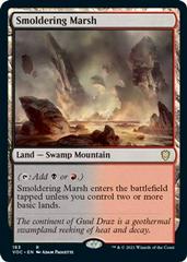Smoldering Marsh Magic Innistrad: Crimson Vow Commander Prices