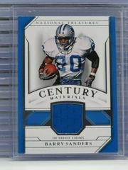 Barry Sanders Football Cards 2018 National Treasures Century Materials Prices