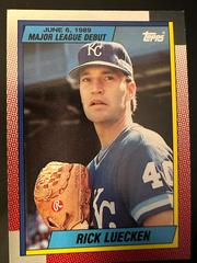 Rick Luecken #73 Baseball Cards 1990 Topps Major League Debut Prices