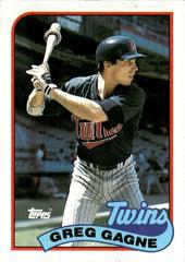 Greg Gagne #19 Baseball Cards 1989 Topps Prices