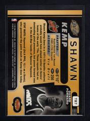 Back | Shawn Kemp Basketball Cards 1996 Bowman's Best Retro