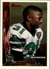 Aaron Glenn Football Cards 1995 Bowman Prices