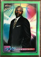 Dennis Hopson [Green Refractor] #29 Basketball Cards 2021 Topps Finest Prices