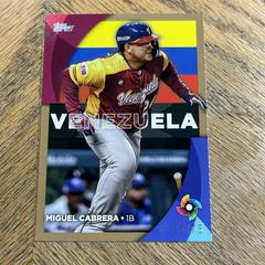 Miguel Cabrera [Gold] #WBC-17 Baseball Cards 2023 Topps World Classic Stars Prices