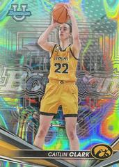 Caitlin Clark [Aqua Lava] #50 Basketball Cards 2022 Bowman University Best Prices