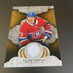 Tyler Toffoli #NR-TT Hockey Cards 2021 Upper Deck Artifacts NHL Remnants Prices