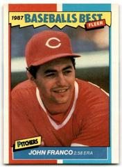 John Franco Baseball Cards 1987 Fleer Baseball's Best Prices