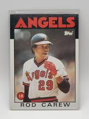 Rod Carew #400 Baseball Cards 1986 Topps Prices