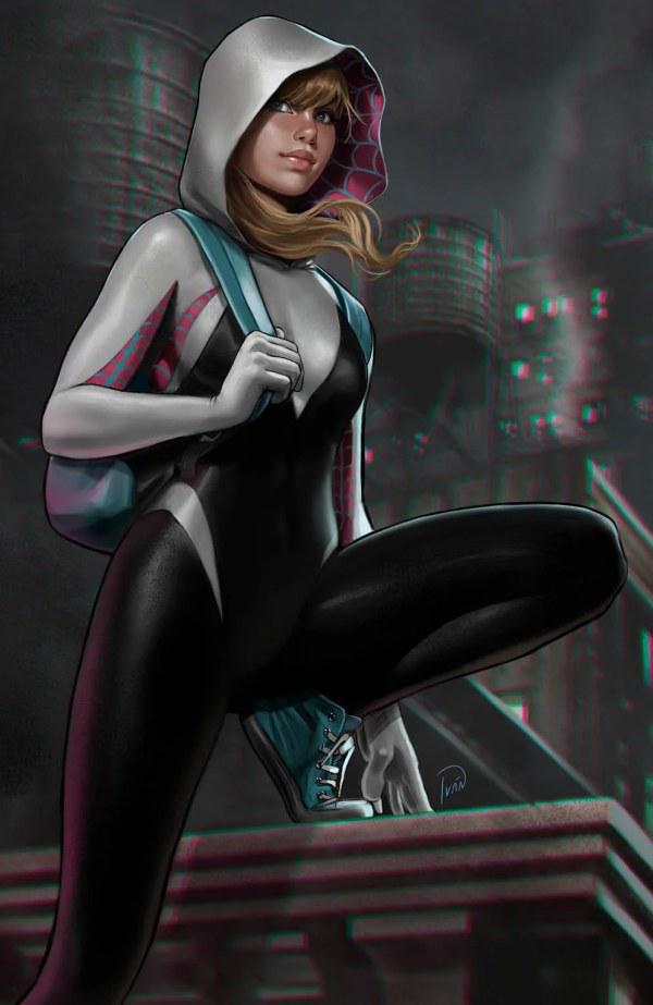 Spider-Gwen: The Ghost-Spider [Talavera Virgin] #1 (2024) Comic Books Spider-Gwen: The Ghost-Spider