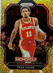Trae Young [Gold Shimmer] #PS4 Basketball Cards 2022 Panini Prizm Monopoly All Stars Prices