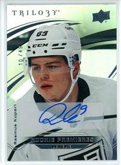 Rasmus Kupari [Autograph] Hockey Cards 2021 Upper Deck Trilogy Prices