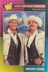 Smoking Gunns [Billy & Bart Gunn] Wrestling Cards 1995 WWF Magazine Prices