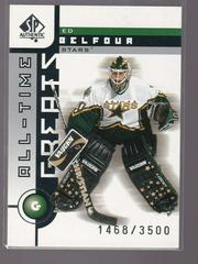 Ed Belfour Hockey Cards 2001 SP Authentic Prices