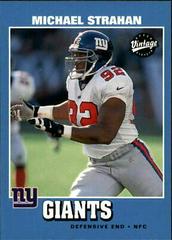 Michael Strahan Football Cards 2001 Upper Deck Vintage Prices