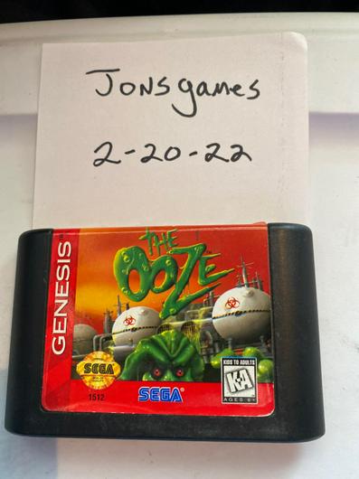 The Ooze | Item only | Sega Genesis