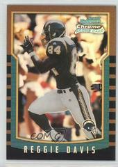 Reggie Davis [Refractor] Football Cards 2000 Bowman Chrome Prices