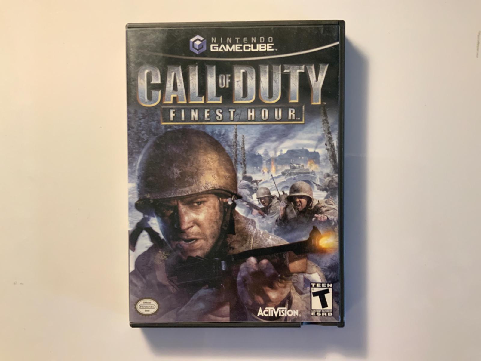 Call of Duty Finest Hour | Item, Box, and Manual | Gamecube