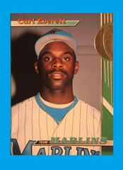 Carl Everett Baseball Cards 1993 Stadium Club Marlins Prices