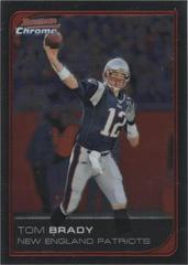 Tom Brady Football Cards 2006 Bowman Chrome Prices