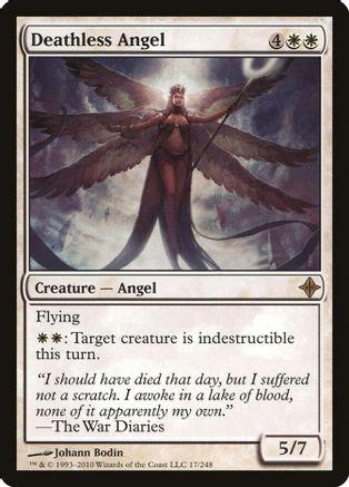 Deathless Angel [Foil] Magic Rise of the Eldrazi