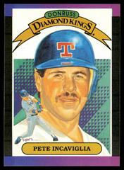 Pete Incaviglia [Diamond Kings] Baseball Cards 1989 Donruss Prices