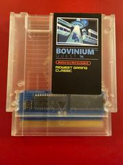 Cartridge Front | Bovinium Quest NES