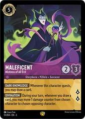 Maleficent - Mistress of All Evil Lorcana Into the Inklands Prices