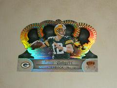 Aaron Rodgers [Gold] #1 Football Cards 2012 Panini Crown Royale Prices