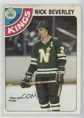 Nick Beverley Hockey Cards 1978 O-Pee-Chee Prices