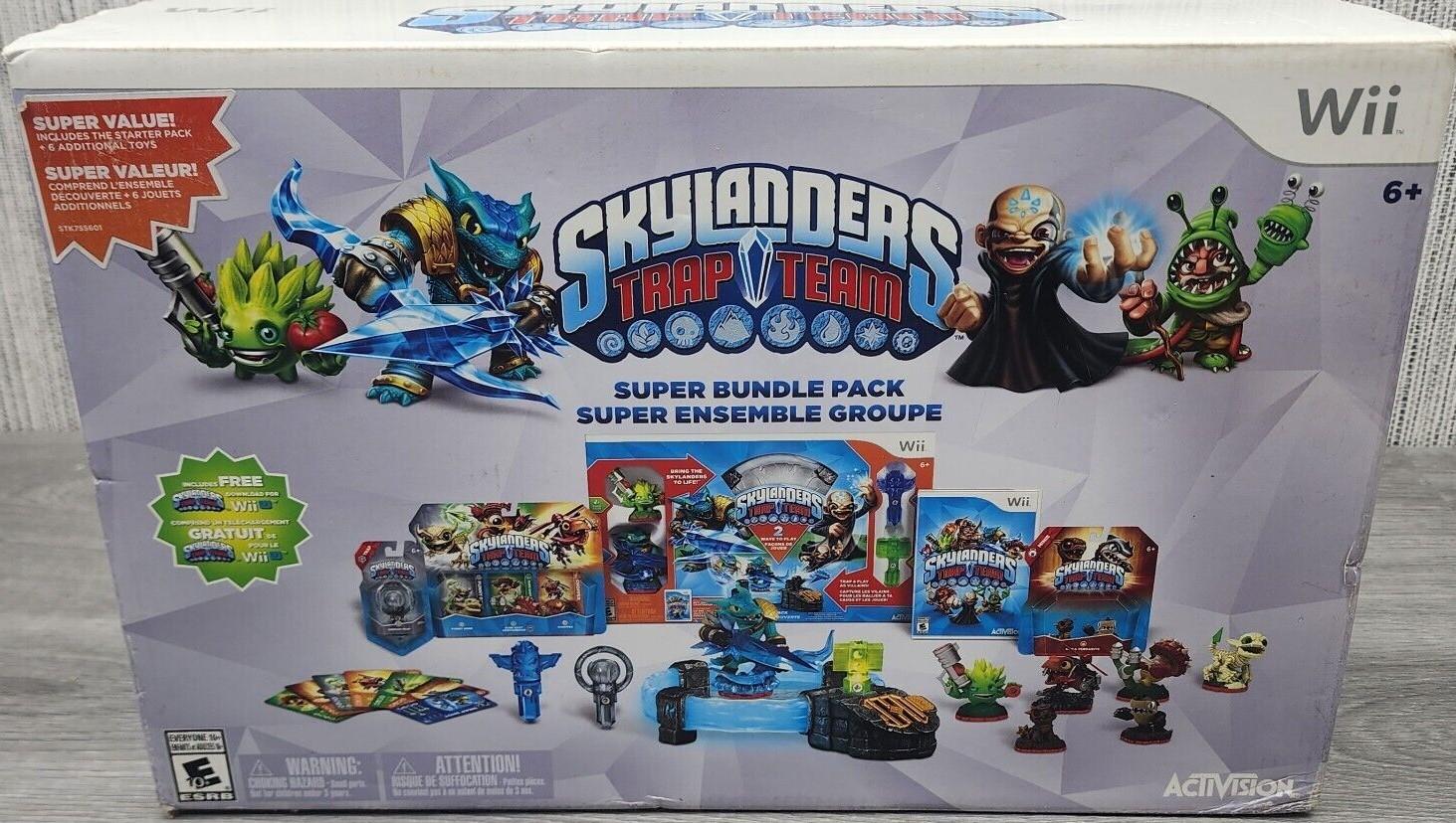 Skylanders Trap Team [Super Bundle Pack] Wii