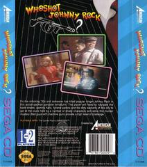 Who Shot Johnny Rock - Back | Who Shot Johnny Rock Sega CD