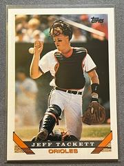 Jeff Tackett Baseball Cards 1993 Topps Prices
