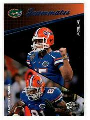 Aaron Hernandez, Tim Tebow [Blue] #94 Football Cards 2010 Press Pass Prices