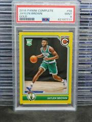 Jaylen Brown [Gold] Basketball Cards 2016 Panini Complete Prices