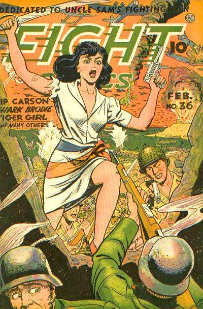 Fight Comics #36 (1945) Comic Books Fight Comics