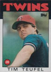 Tim Teufel #667 Baseball Cards 1986 Topps Prices