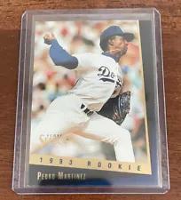 Pedro Martinez #36T Baseball Cards 1993 Select Rookie Traded Prices