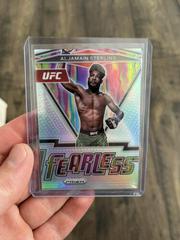 Aljamain Sterling [Silver] #12 Ufc Cards 2022 Panini Prizm UFC Fearless Prices