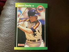 Glenn Davis #8 Baseball Cards 1989 Donruss Baseball's Best Prices