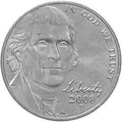 2008 D Coins Jefferson Nickel Prices