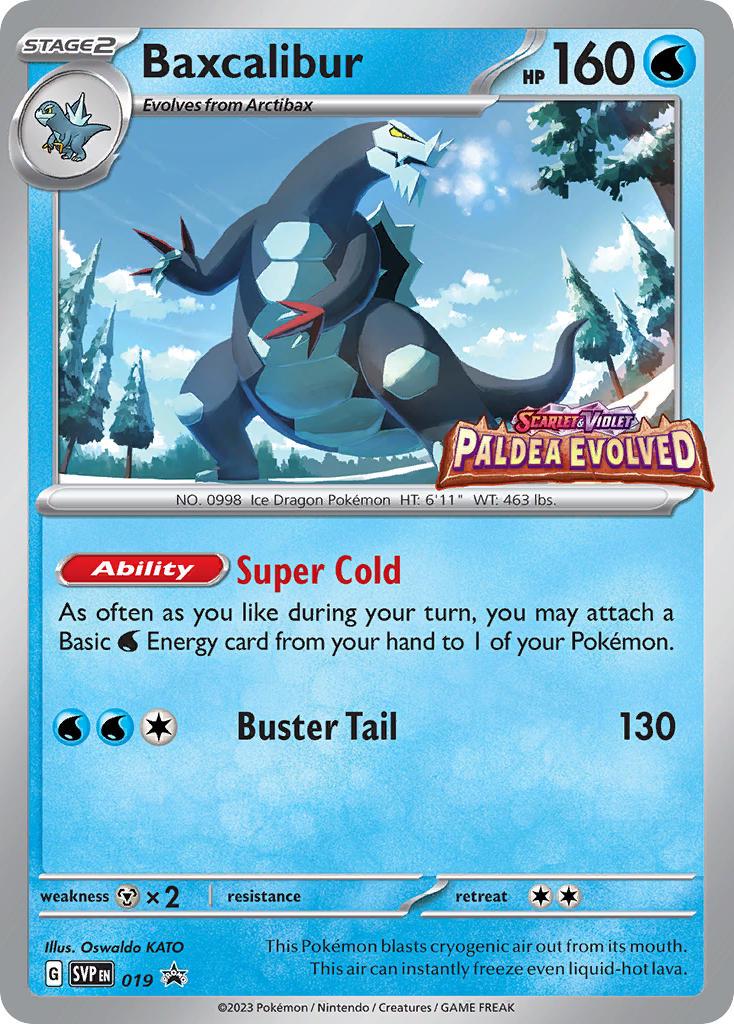 Baxcalibur #19 Pokemon Promo